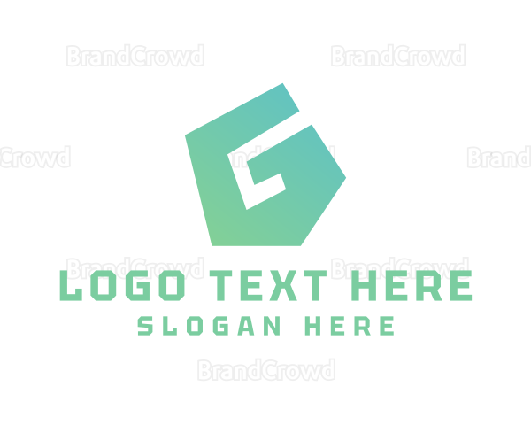 Green Polygon G Logo