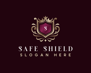 Stylist Crown Shield logo design