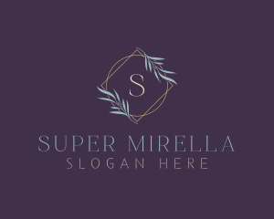 Spa - Luxe Ornamental Leaf logo design