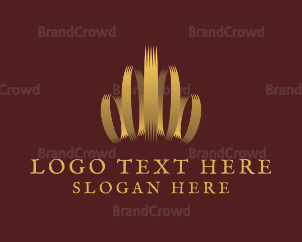 Gold Crown Ring Logo