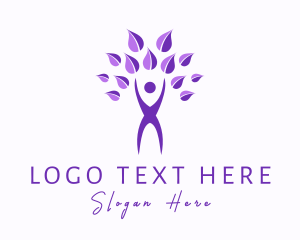 Farming - Wellness Spa Tree Clinic logo design