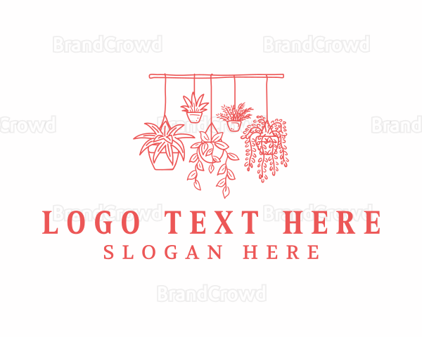 Landscaping Plants Botanical Logo