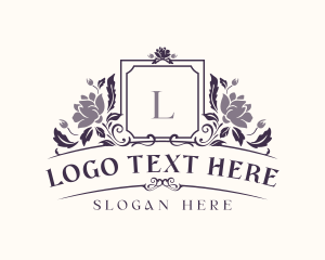 Fashion - Luxury Floral Boutique logo design