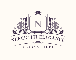 Luxury Floral Boutique logo design