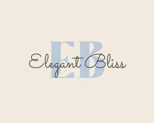 Elegant Beauty Cursive Logo