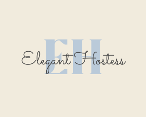 Elegant Beauty Cursive logo design