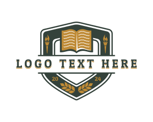 Book - Academic Library Education logo design