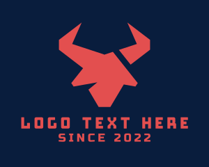 Taurus - Red Bull Gaming logo design