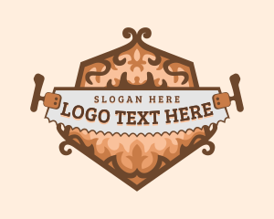 Tools - Carve Timber Woodwork logo design