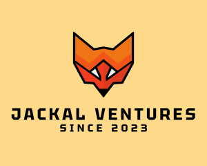 Jackal - Geometric Modern Fox logo design