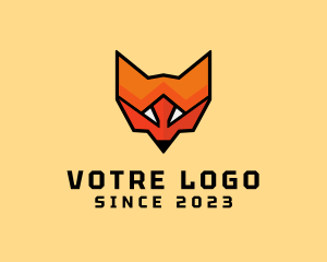 Fox - Geometric Modern Fox logo design