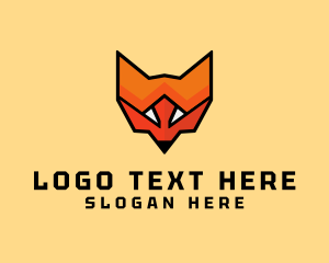 Geometric Modern Fox Logo