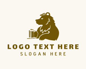 Brewery - Brown Bear Brewery logo design
