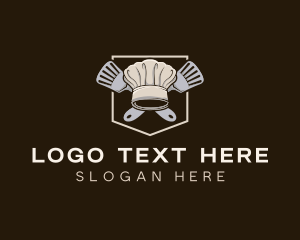 Blue Hat - Kitchen Chef Hat logo design