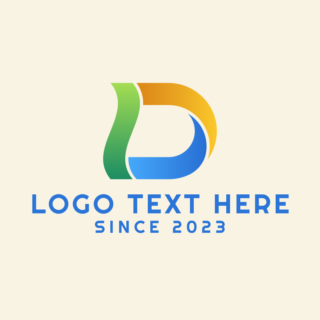 Digital Colorful Letter D Company Logo | BrandCrowd Logo Maker