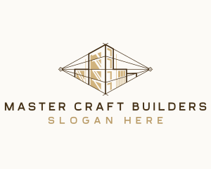 Builder - Architecture Builder Property logo design