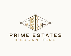 Property - Architecture Builder Property logo design