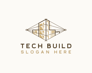 Infrastructure - Architecture Builder Property logo design