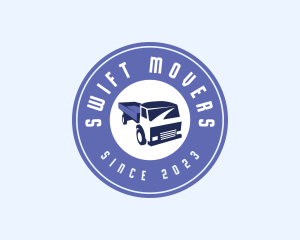 Mover - Truck Transport Mover logo design