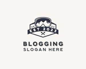 Outdoor Hiking Goggles Logo