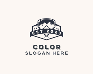 Outdoor Hiking Goggles Logo