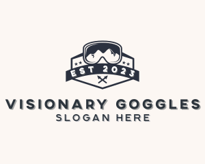 Goggles - Outdoor Hiking Goggles logo design