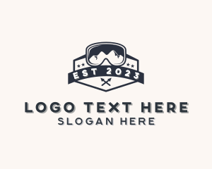 Goggles - Outdoor Hiking Goggles logo design