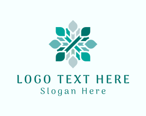 Interlaced - Artisanal Textile Fabric logo design
