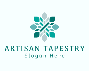 Artisanal Textile Fabric logo design