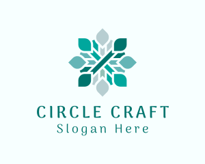 Artisanal Textile Fabric logo design