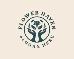 Flower Spa Salon logo design