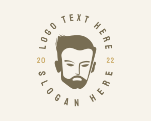 Suave - Men Barber Beard logo design