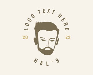 Man - Men Barber Beard logo design