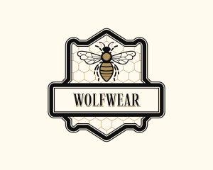 Honeycomb Bee Apothecary Logo
