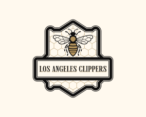 Beekeeper - Honeycomb Bee Apothecary logo design