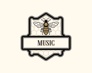 Apothecary - Honeycomb Bee Apothecary logo design