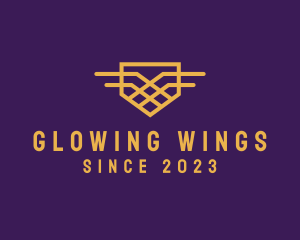 Pocket Wings Pattern logo design