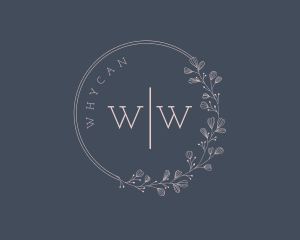 Aesthetician - Floral Wedding Organizer logo design