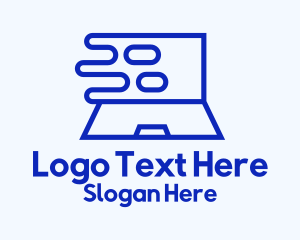 Fast Digital Laptop Logo