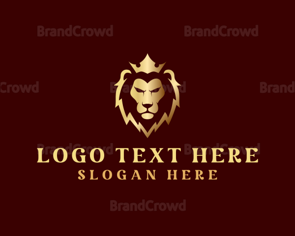 Lion Luxury Crown Finance Logo