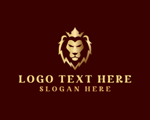 Lion Luxury Crown Finance Logo