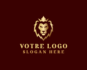 Lion Luxury Crown Finance Logo