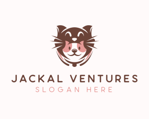 Cat Puppy Pet Care Logo