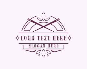 Alteration - Needle Seamstress Alteration logo design