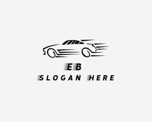 Racer - Sports Car Transportation logo design