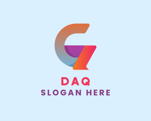 Digital Letter G  Logo