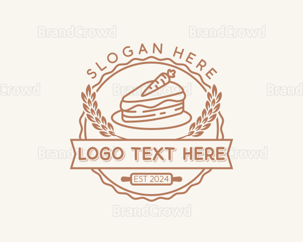 Carrot Cake Bakery Logo