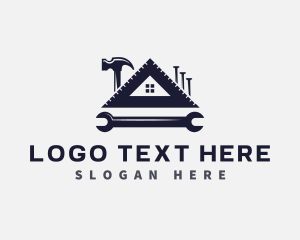 Industrial - Construction Tools Builder logo design