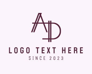 Letter Ad - Elegant Retro Corporation logo design