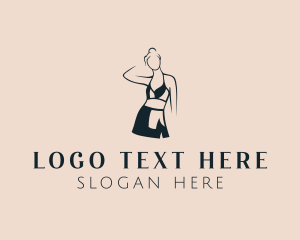 Beauty - Lingerie Fashion Boutique logo design